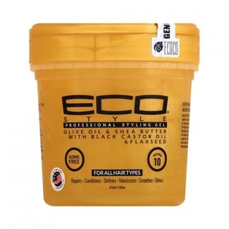 Eco Styling Gel Gold Olive Oil & SB w/ BCO & Flaxseed 16oz