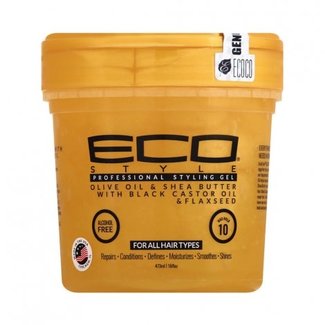 Eco Styling Gel Gold Olive Oil & SB w/ BCO & Flaxseed 16oz
