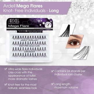 Ardell Individual Mega Flare Knot Free Lashes