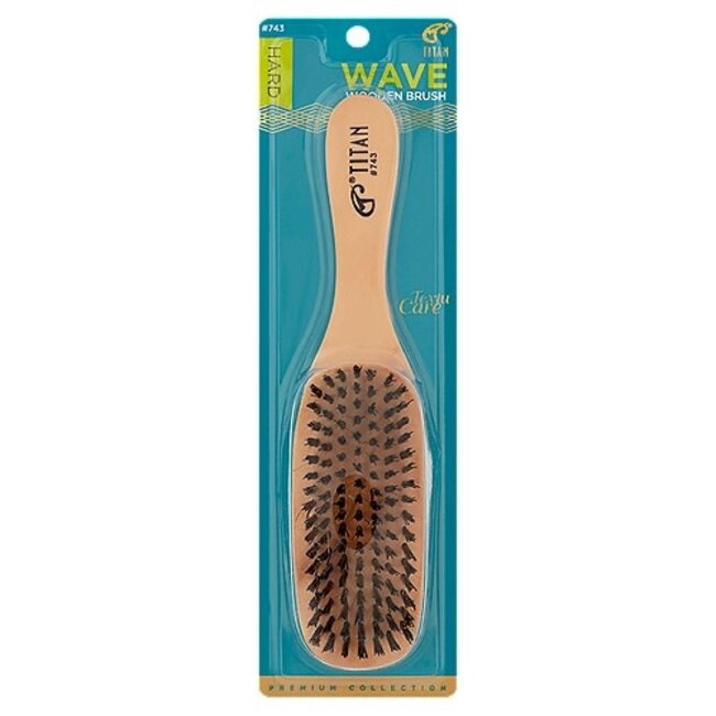 Titan Hard Club Wooden Brush