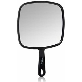 Large TV Mirror 9" x 12" Black