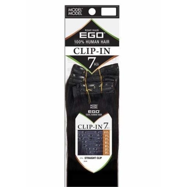 Model Model EGO Remy Hair 100% HH Clip In 22" 7pcs