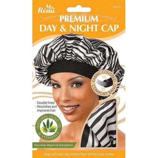 Day & Night Cap Premium Zebra Print