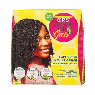 ORS Olive Girls Soft Curls Texture Softening System