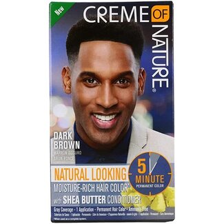 Creme Of Nature Men Hair Color Dark Brown