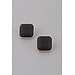 Twisted Solid Box Stud Earrings