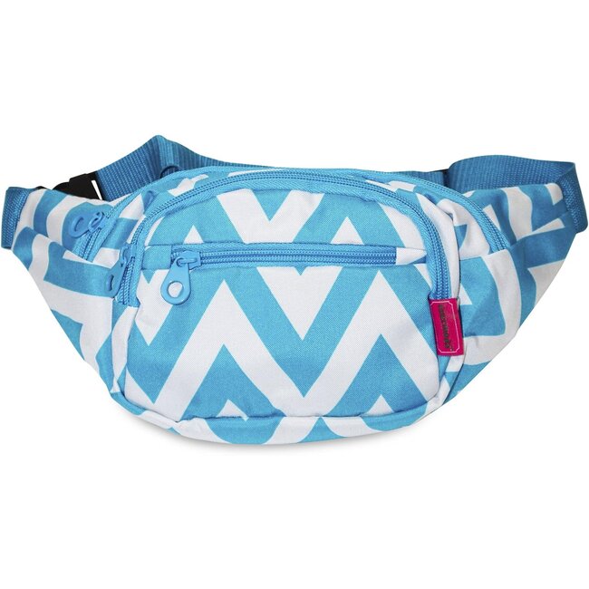 Waist Pack Chevron Turq