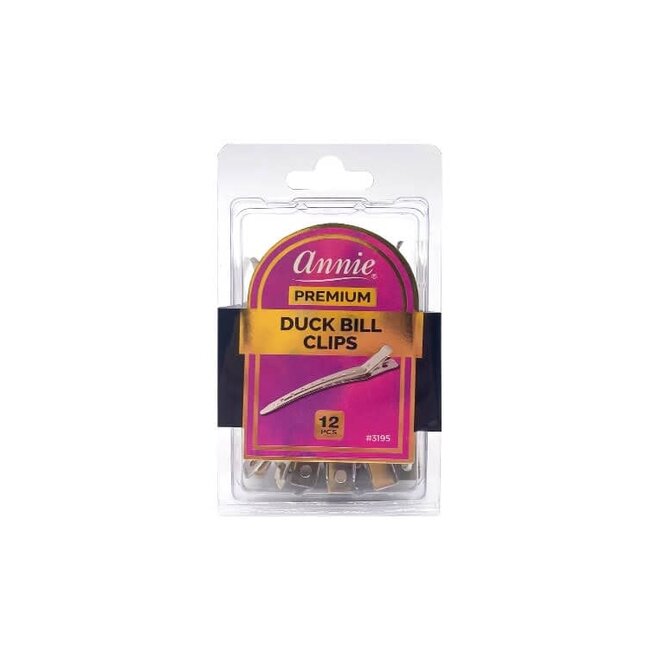 Annie Premium Duck Bill Clips 12ct
