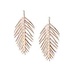 Golden Leaf Drop Earrings