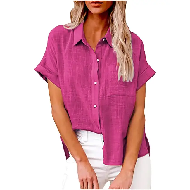Linen Button Down Top