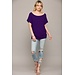 Woman's Boat Neck Short Sleeve Top