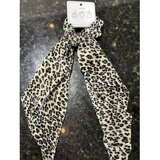 Leopard Scrunchie