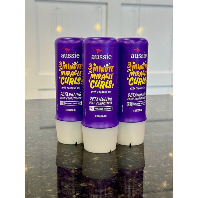 Aussie Miracle Curl 3min. Detangling Deep Conditioner