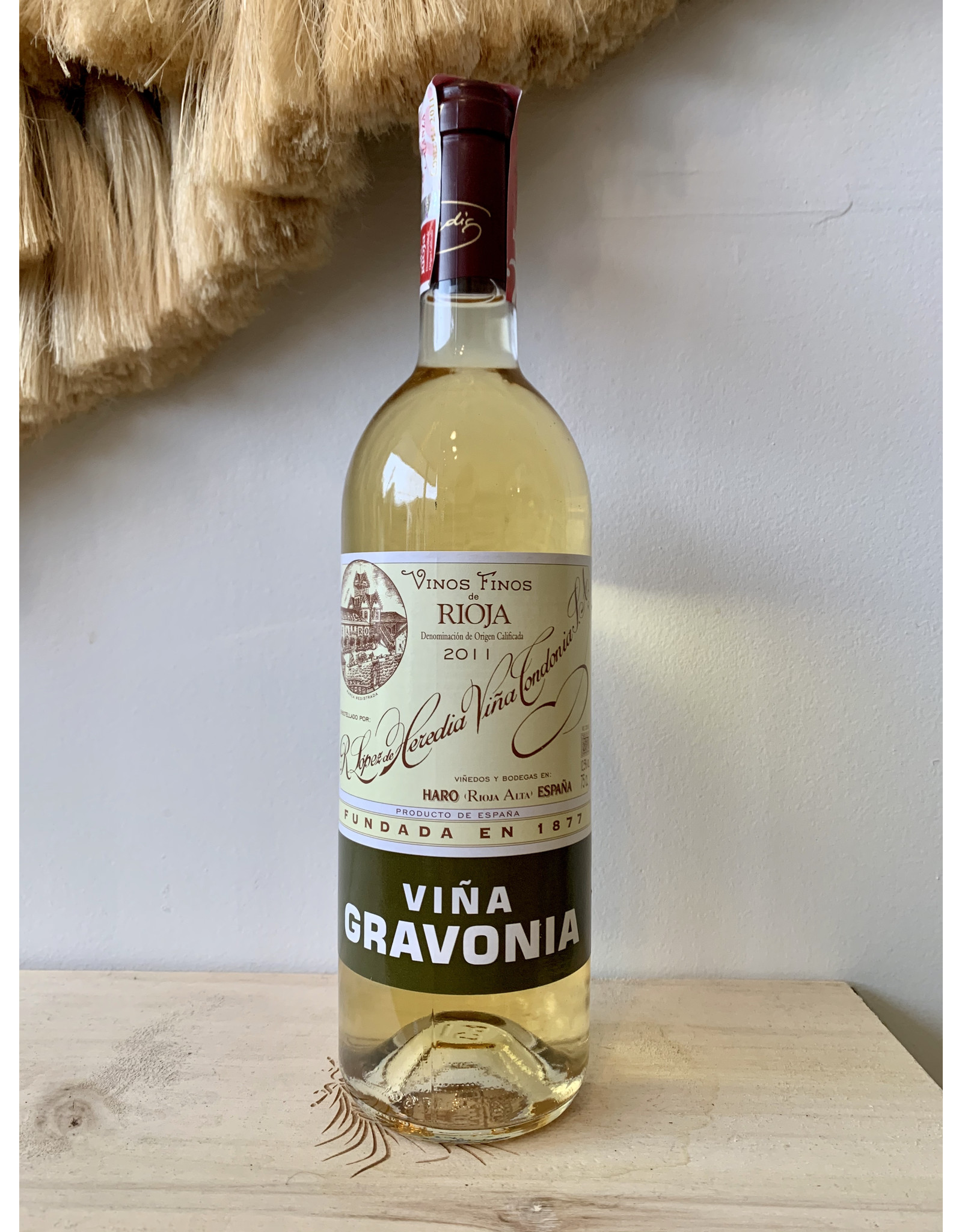 Lopez de Heredia Gravonia Crianza White Rioja 2014