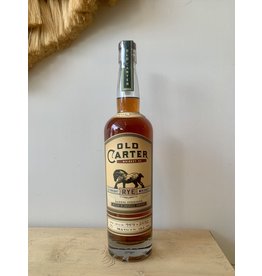 Old Carter Straight Rye Whiskey Batch 10