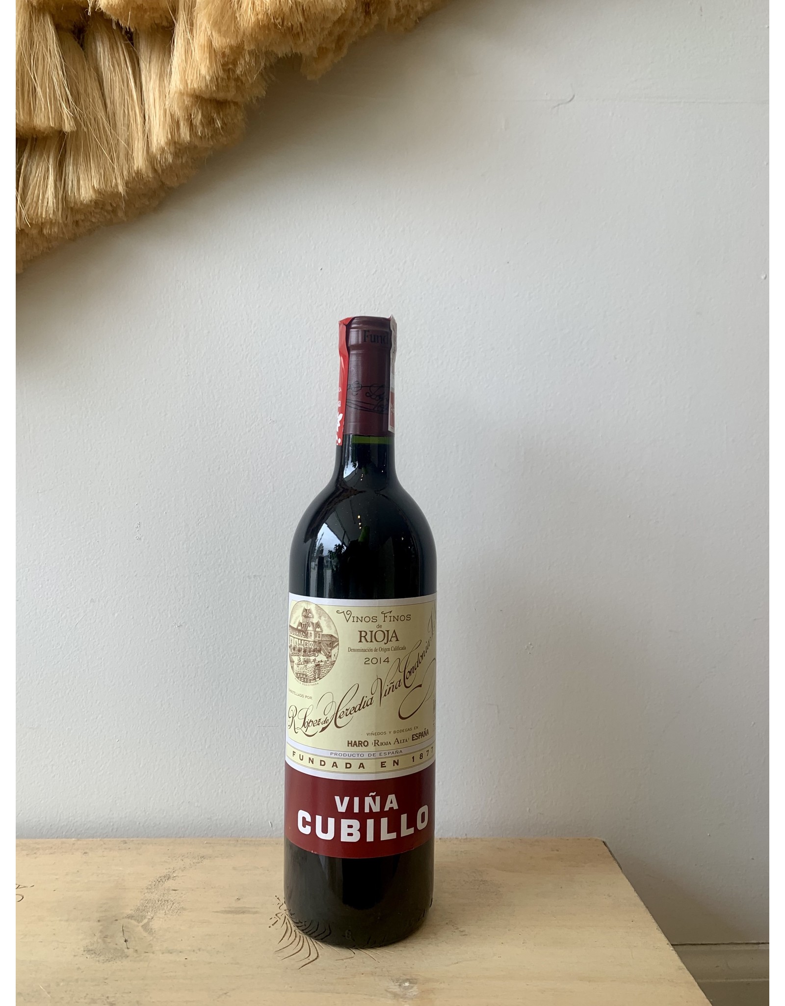 Lopez de Heredia Cubillo Crianza Rioja 2017