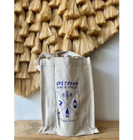 Cotton 4 Bottle Wine Tote