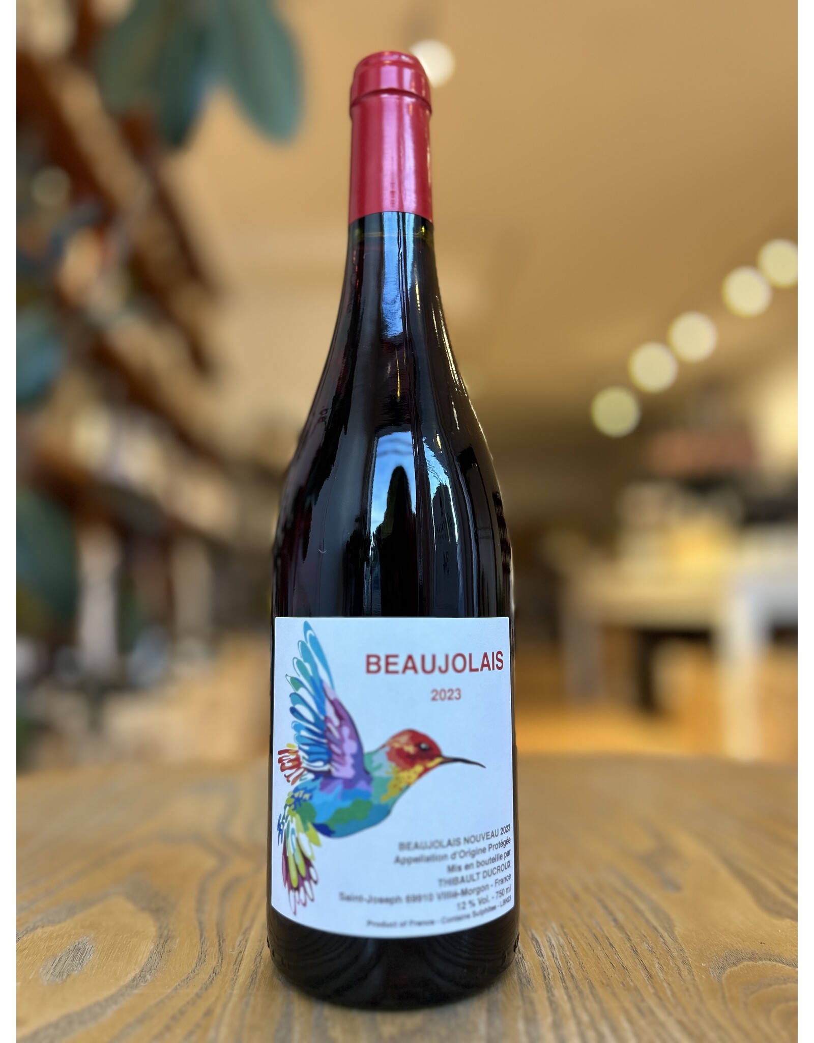 Thibault Ducroux Beaujolais Nouveau 2025