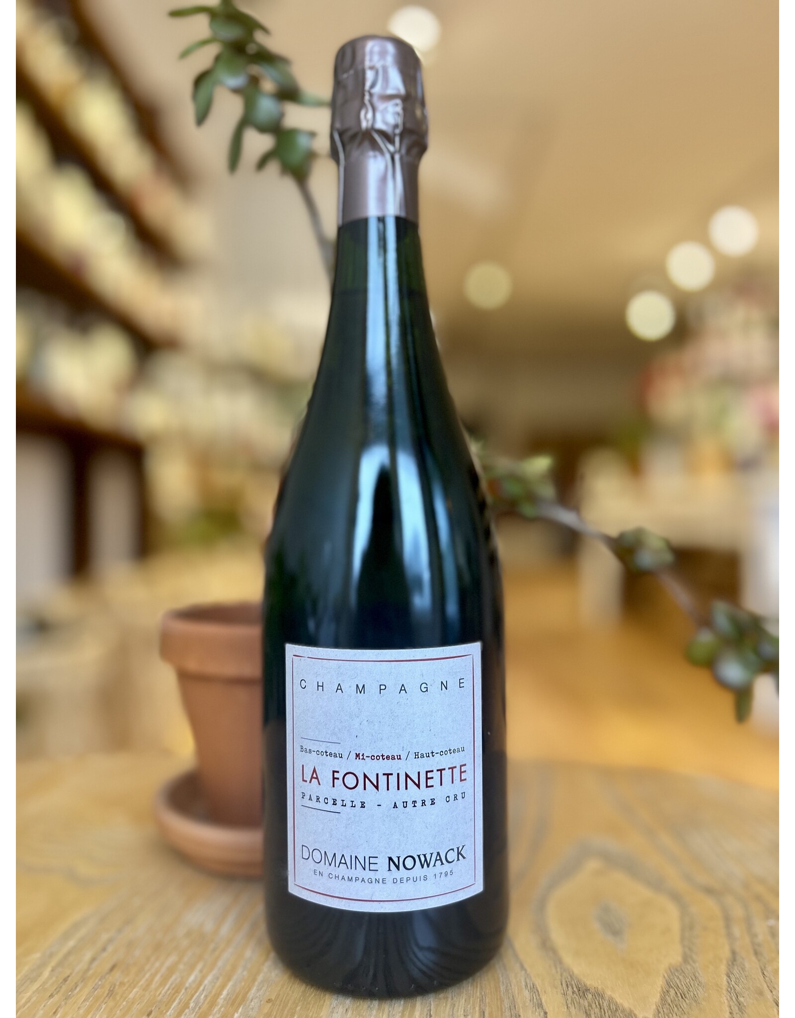 Flavien Nowack Champagne Blanc de Meunier ‘La Fontinette’ Extra Brut 2021