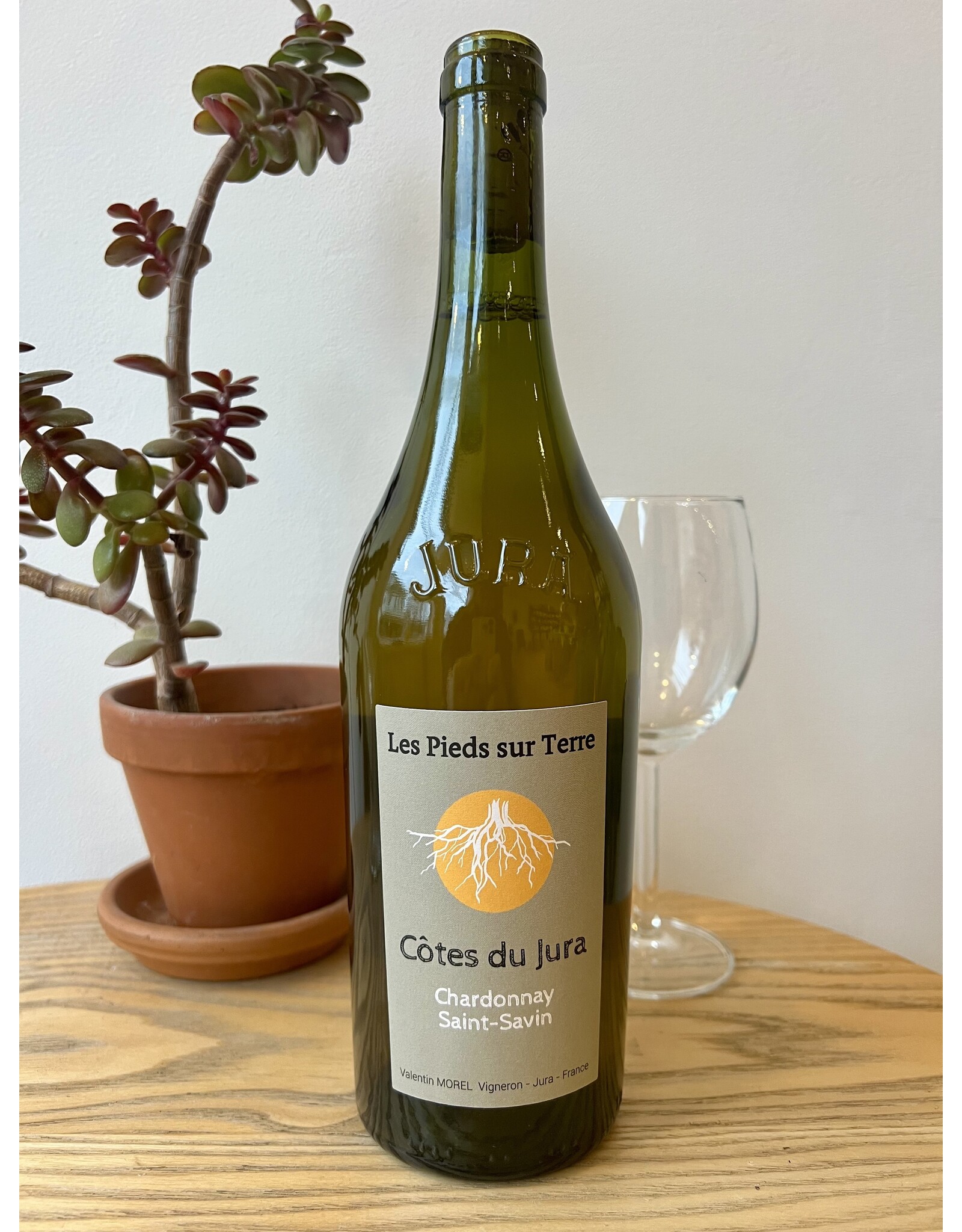 Valentin Morel Les Pieds sur Terre Cotes du Jura Chardonnay Saint Savin 2020