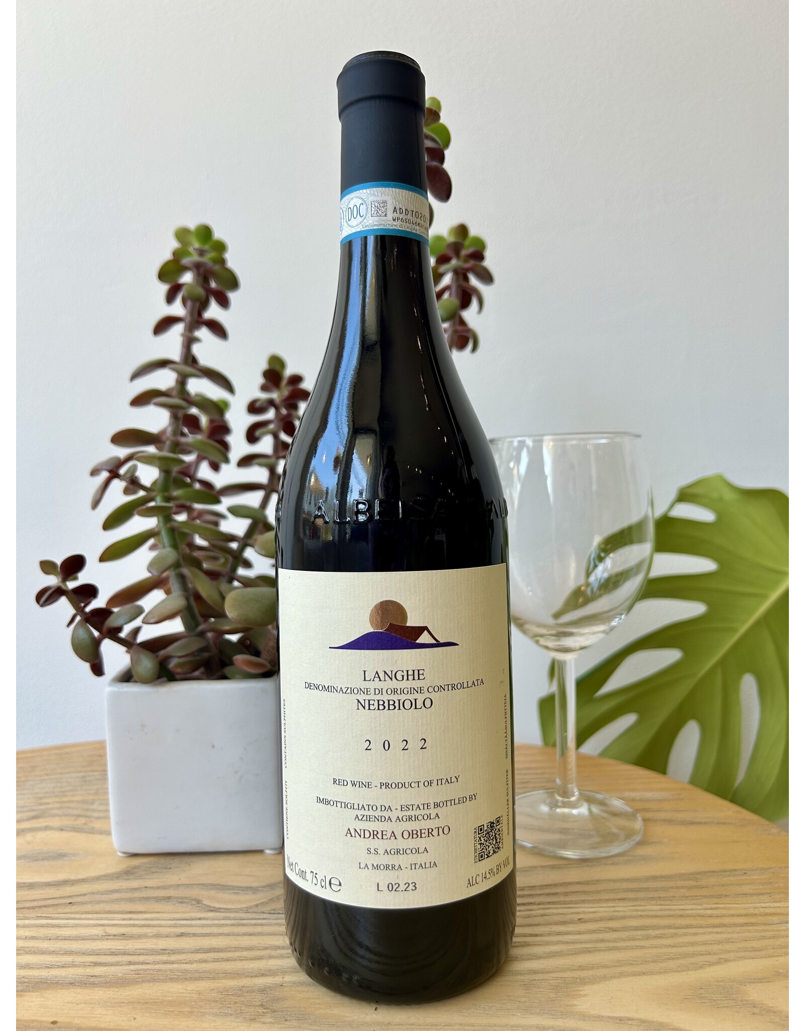 Andrea Oberto Langhe Nebbiolo 2023