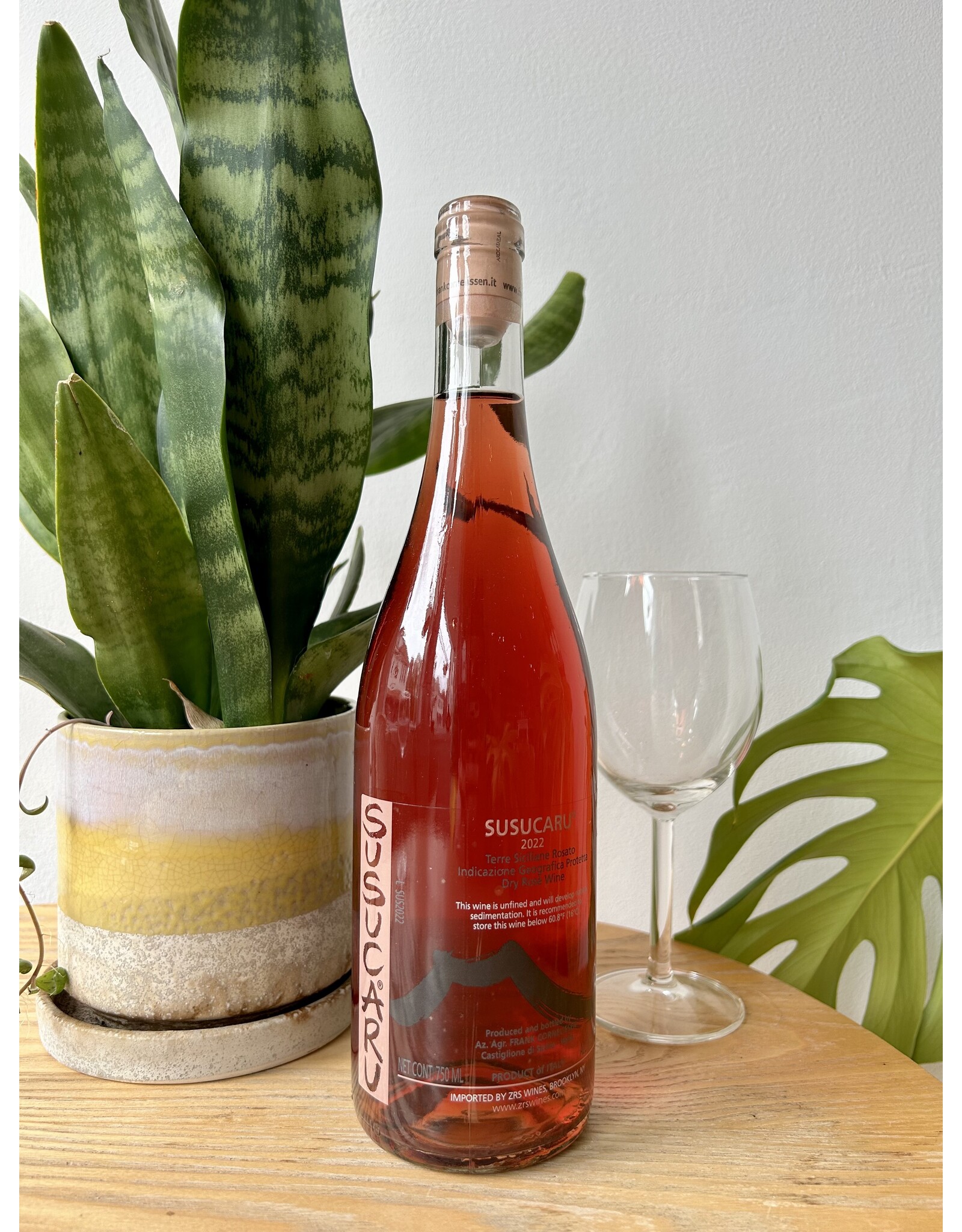 Frank Cornelissen Susucaru Terre Siciliane Rose 2024