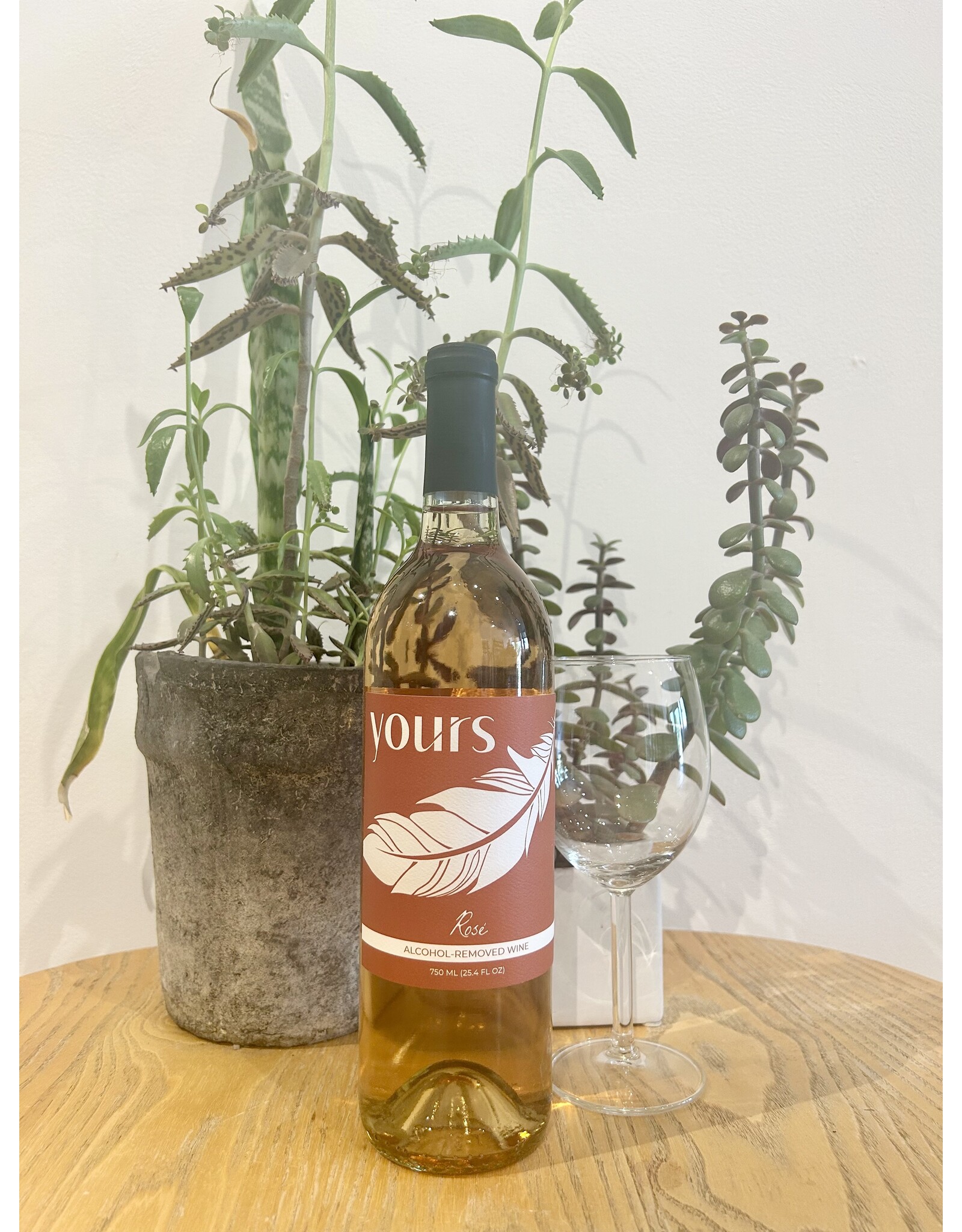 YOURS Small Batch De-Alcoholized  Seasonal Rosé