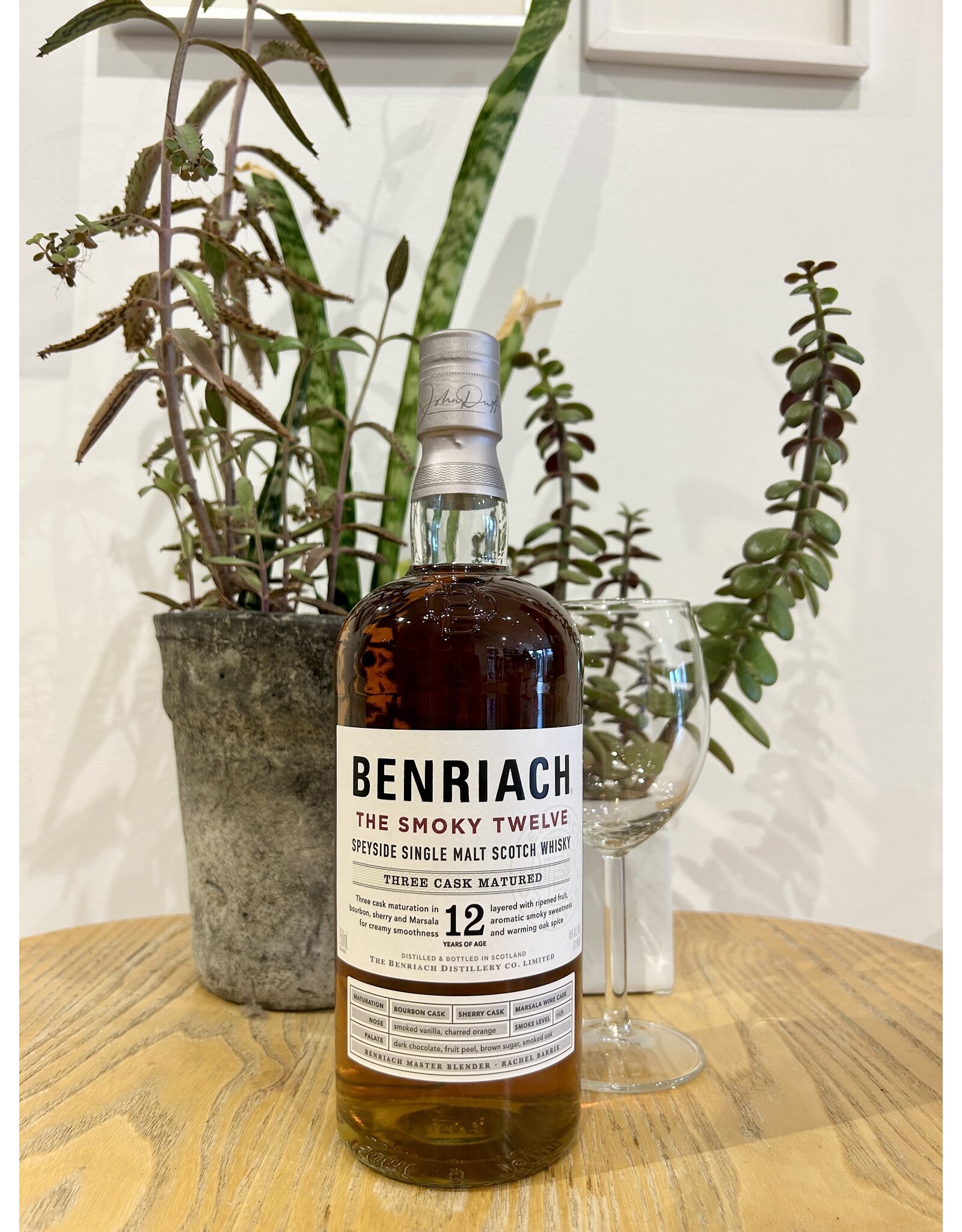 Benriach The Smoky Twelve Speyside Single Malt Scotch Whisky