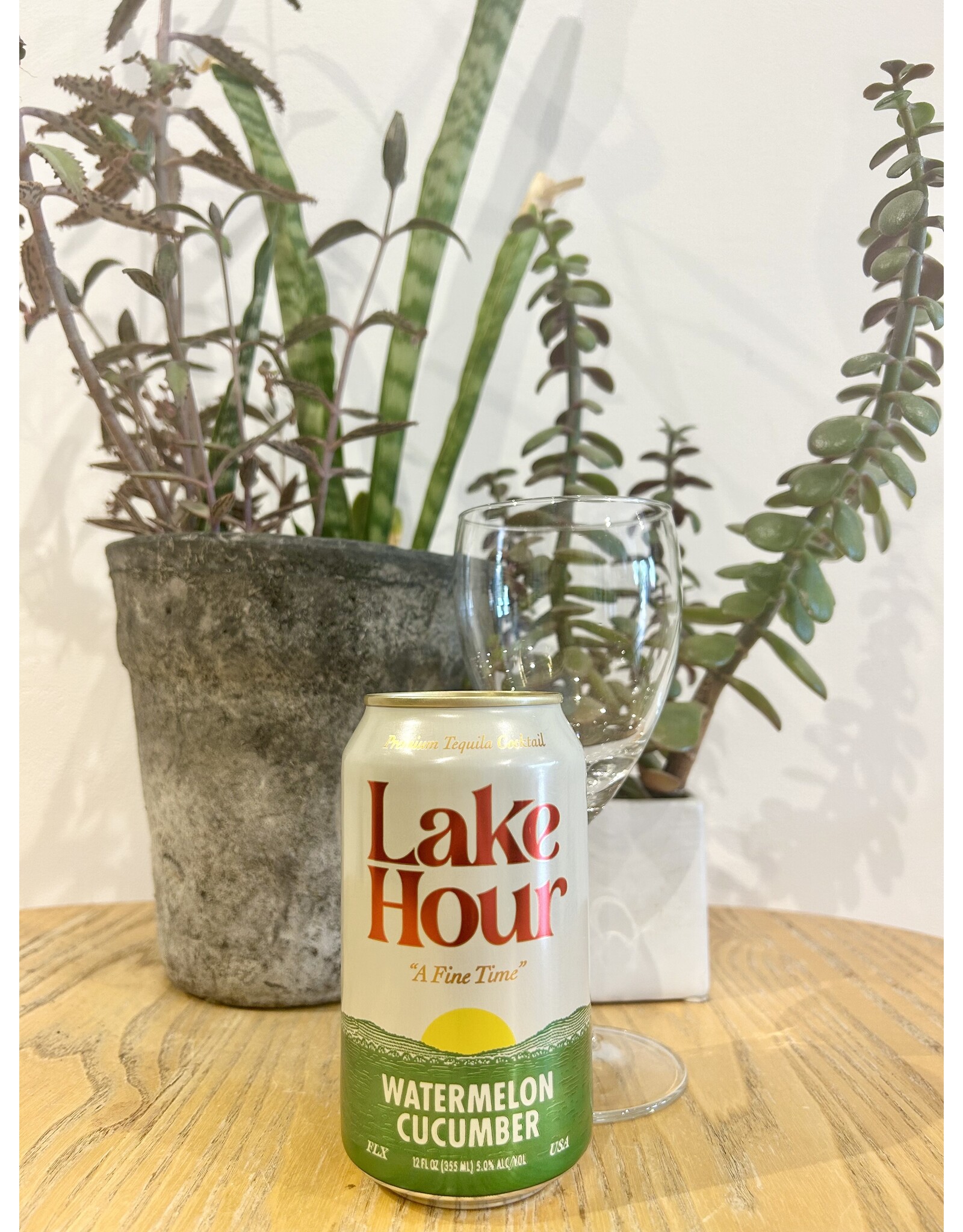 Lake Hour Watermelon Cucumber Premium Tequila Cocktail