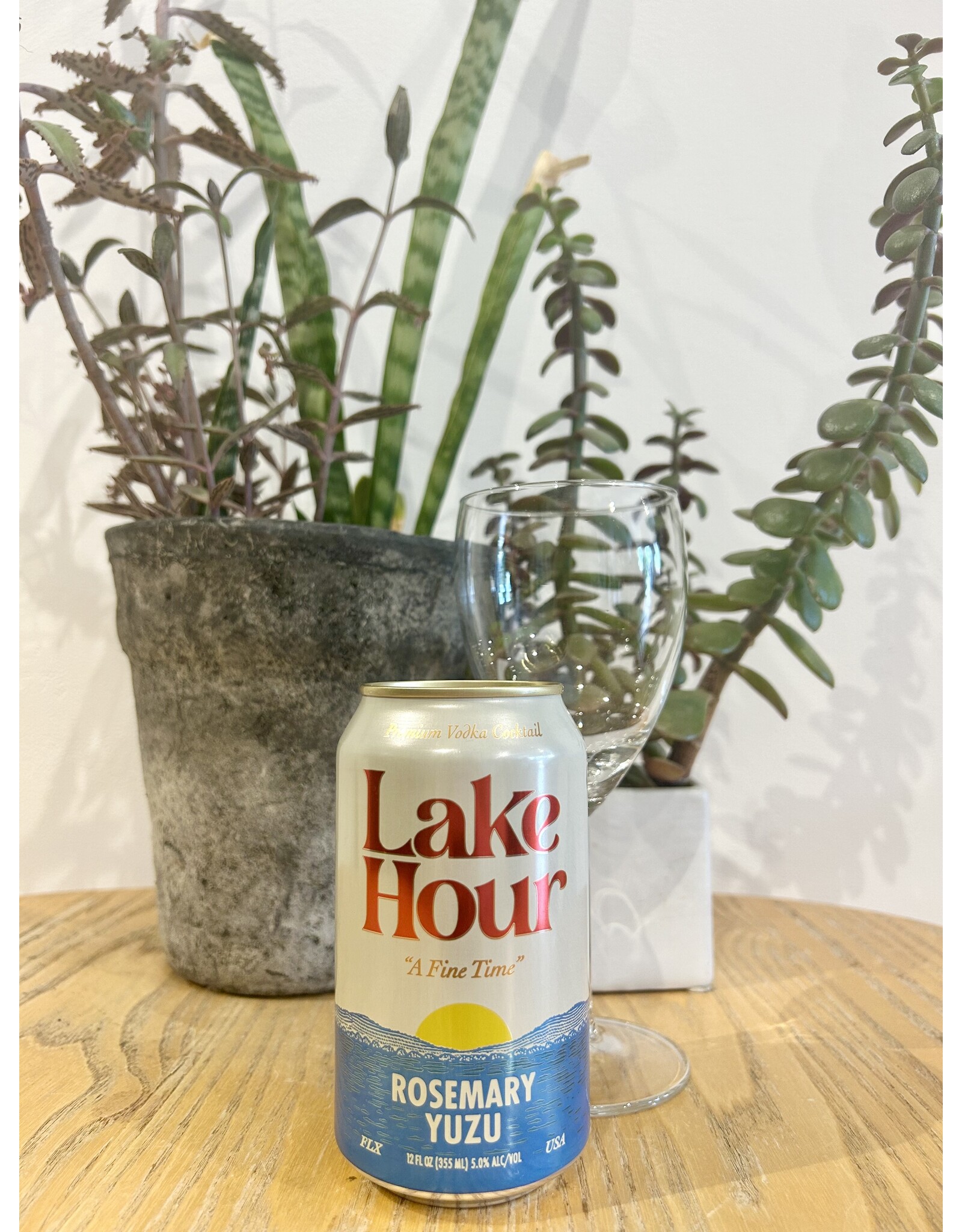 Lake Hour Rosemary Yuzu Premium Vodka Cocktail