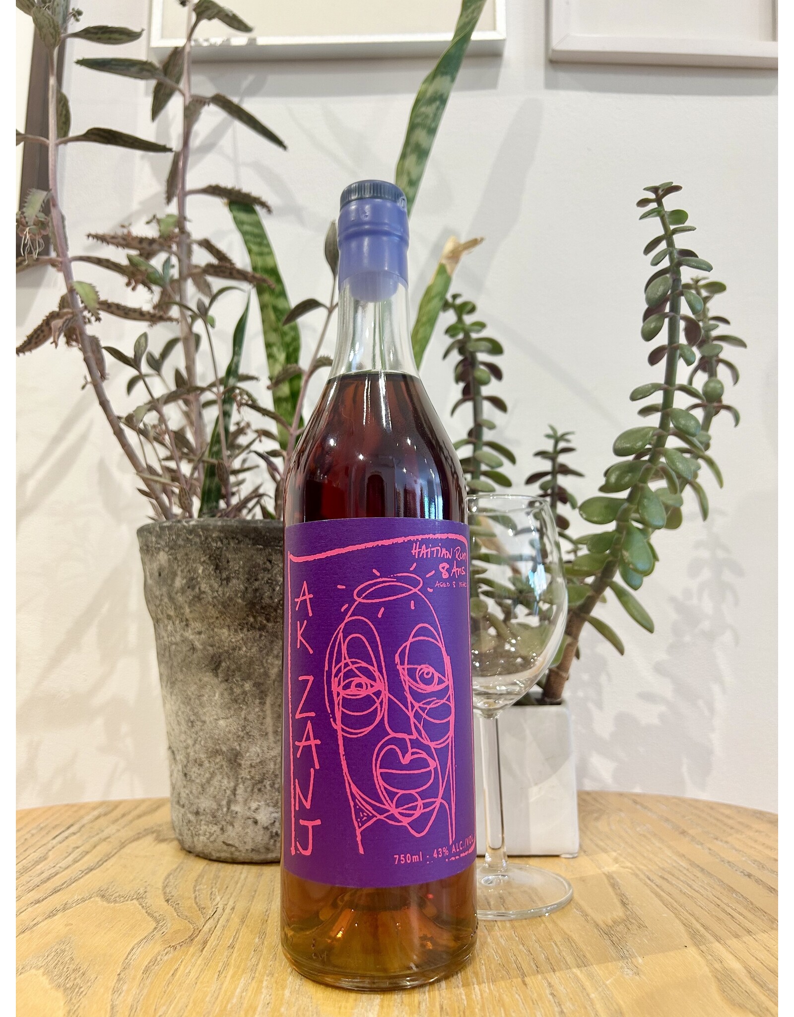 Ak Zanj Haitian Dark Rum 8 Years