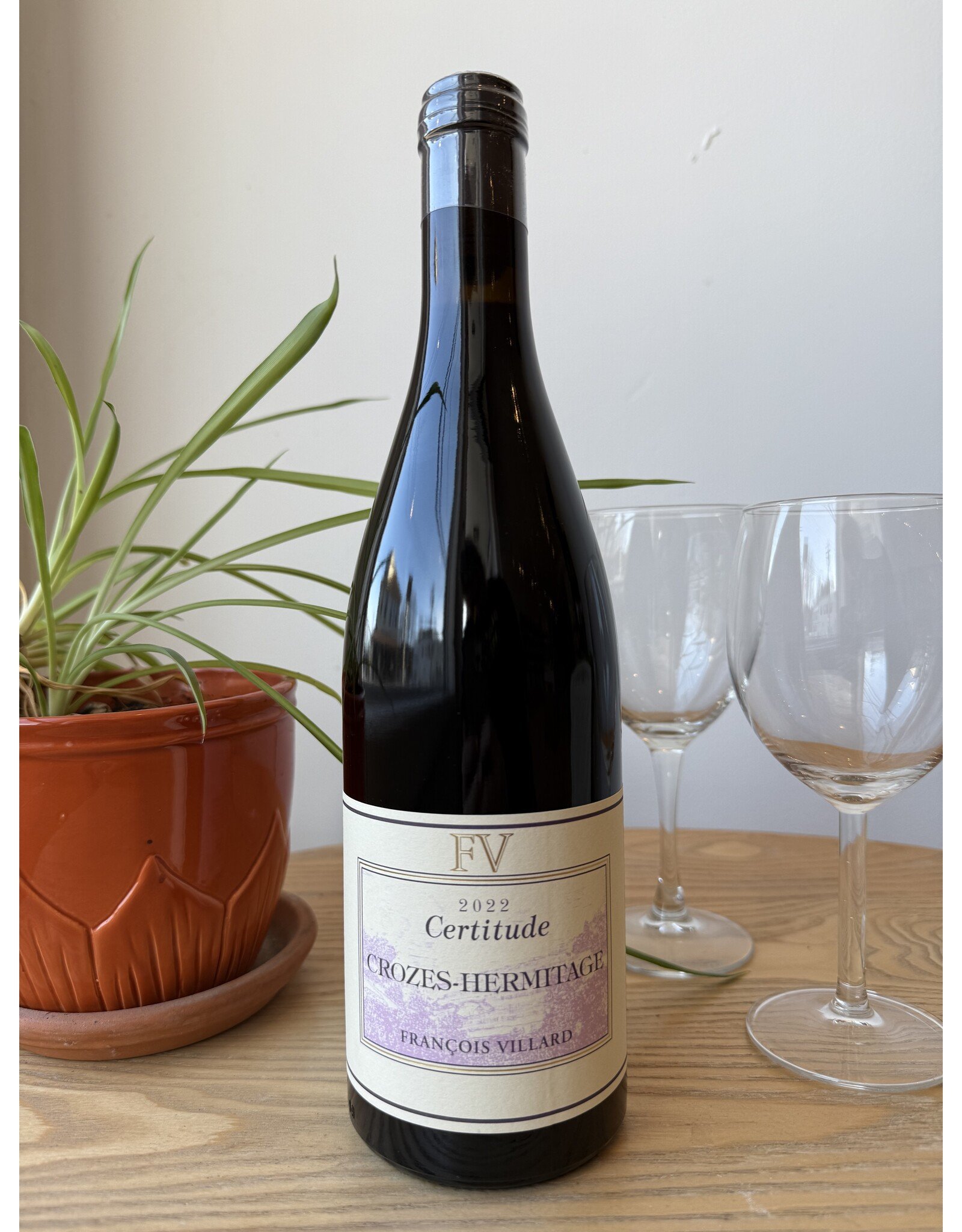 Francois Villard "Certitude" Crozes-Hermitage 2022