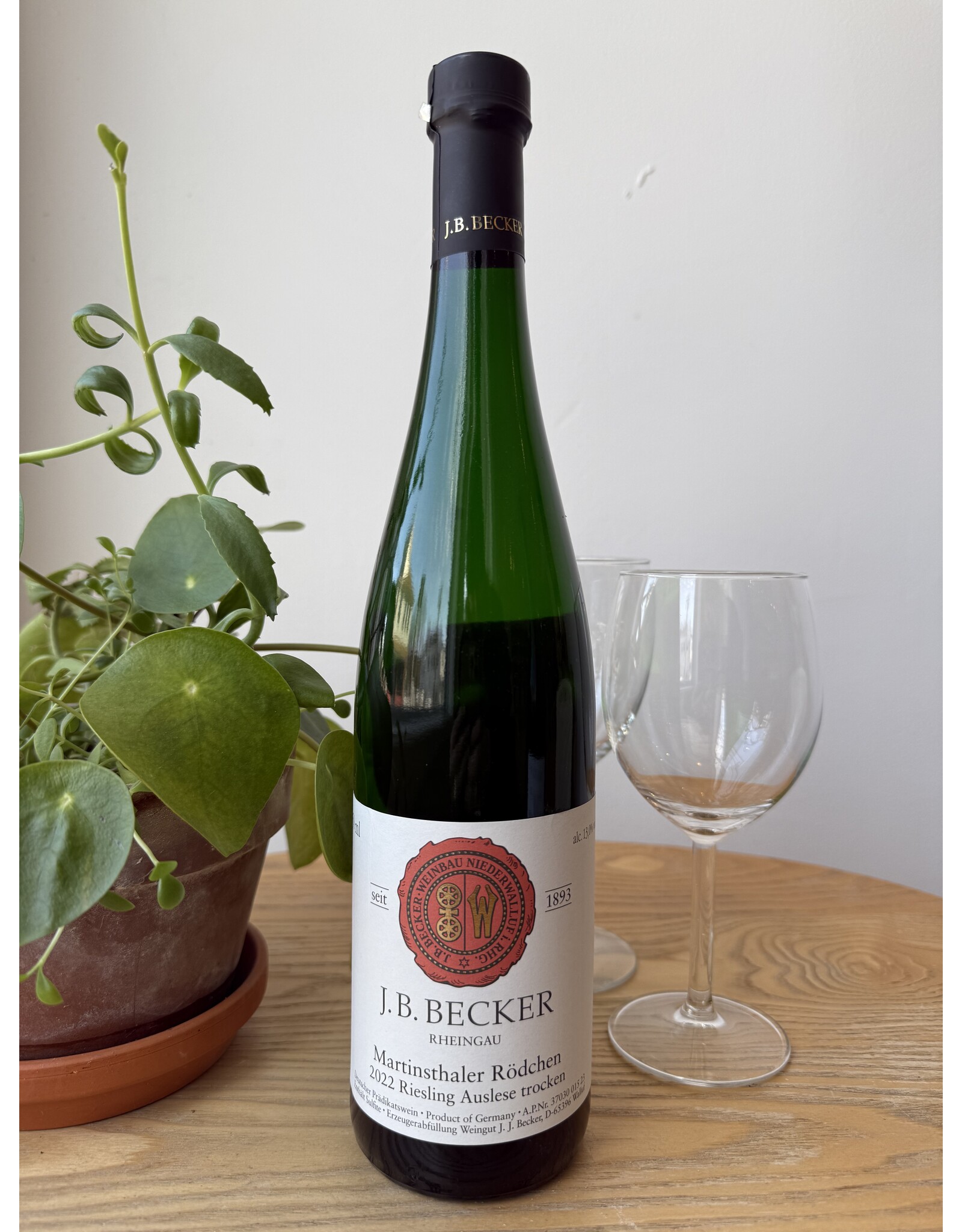 JB Becker Rodchen Auslese Trocken Riesling 2024