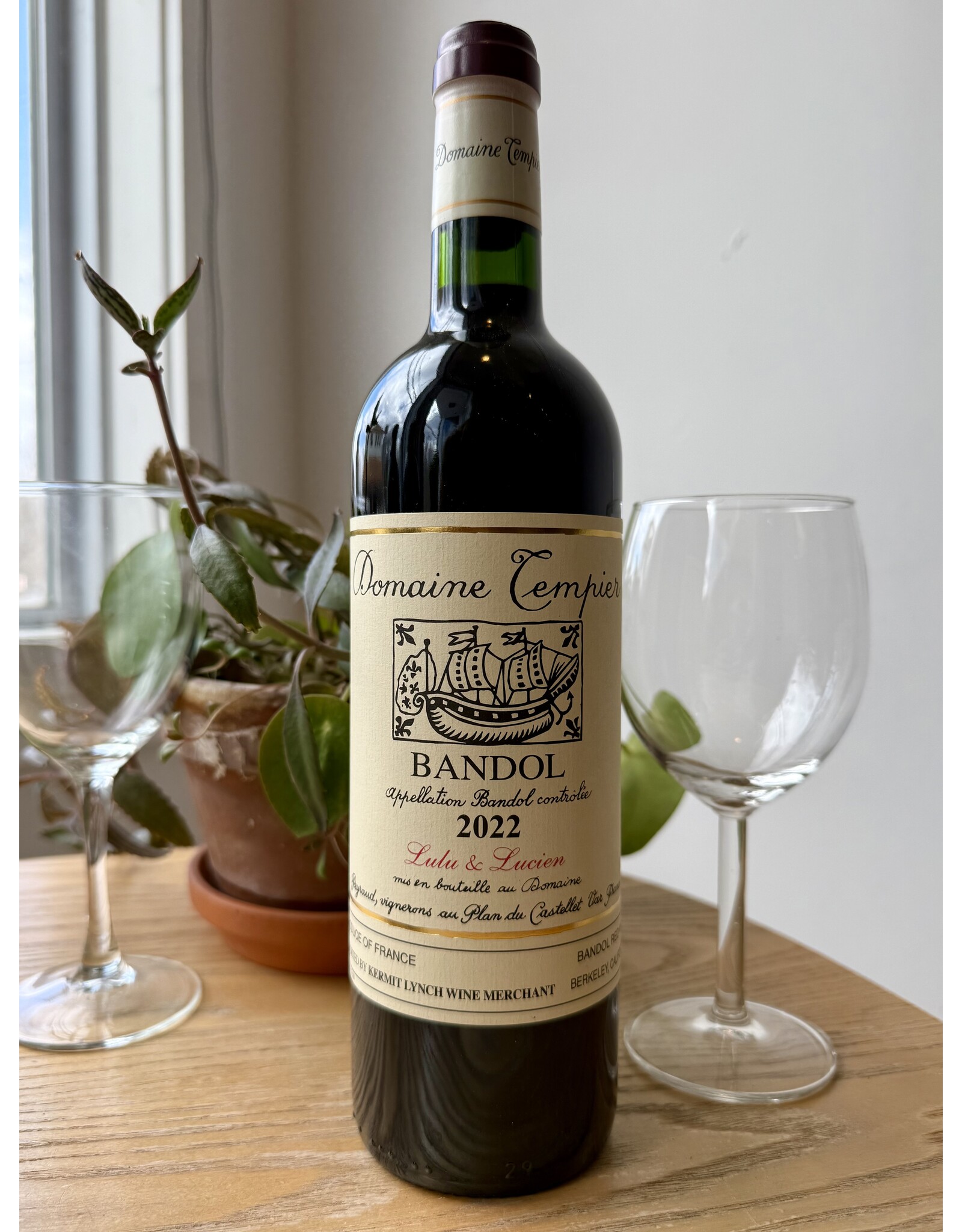 Domaine Tempier “Lulu & Lucien” Bandol Rouge 2022
