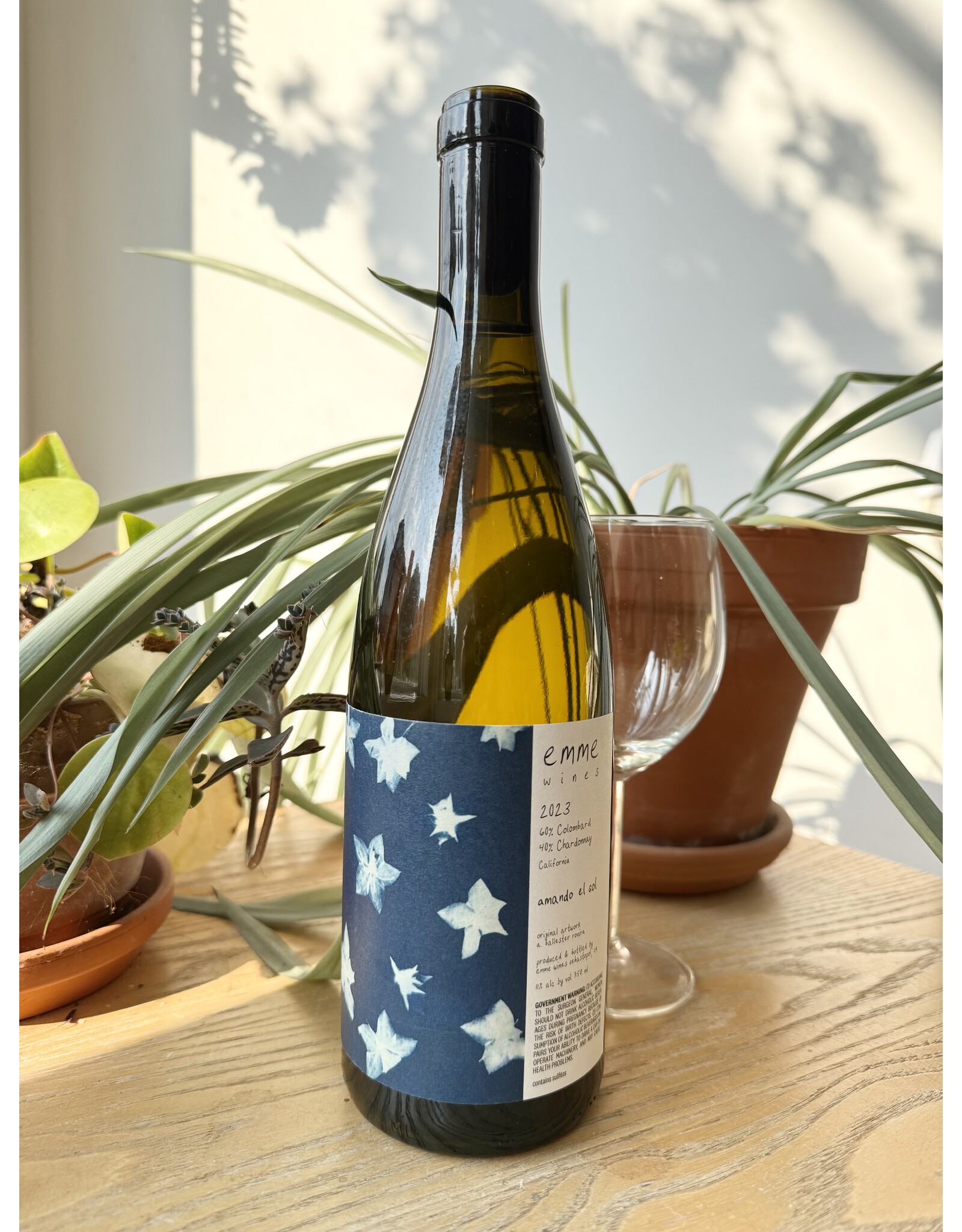 Emme Wines "Amando El Sol" White Blend 2023