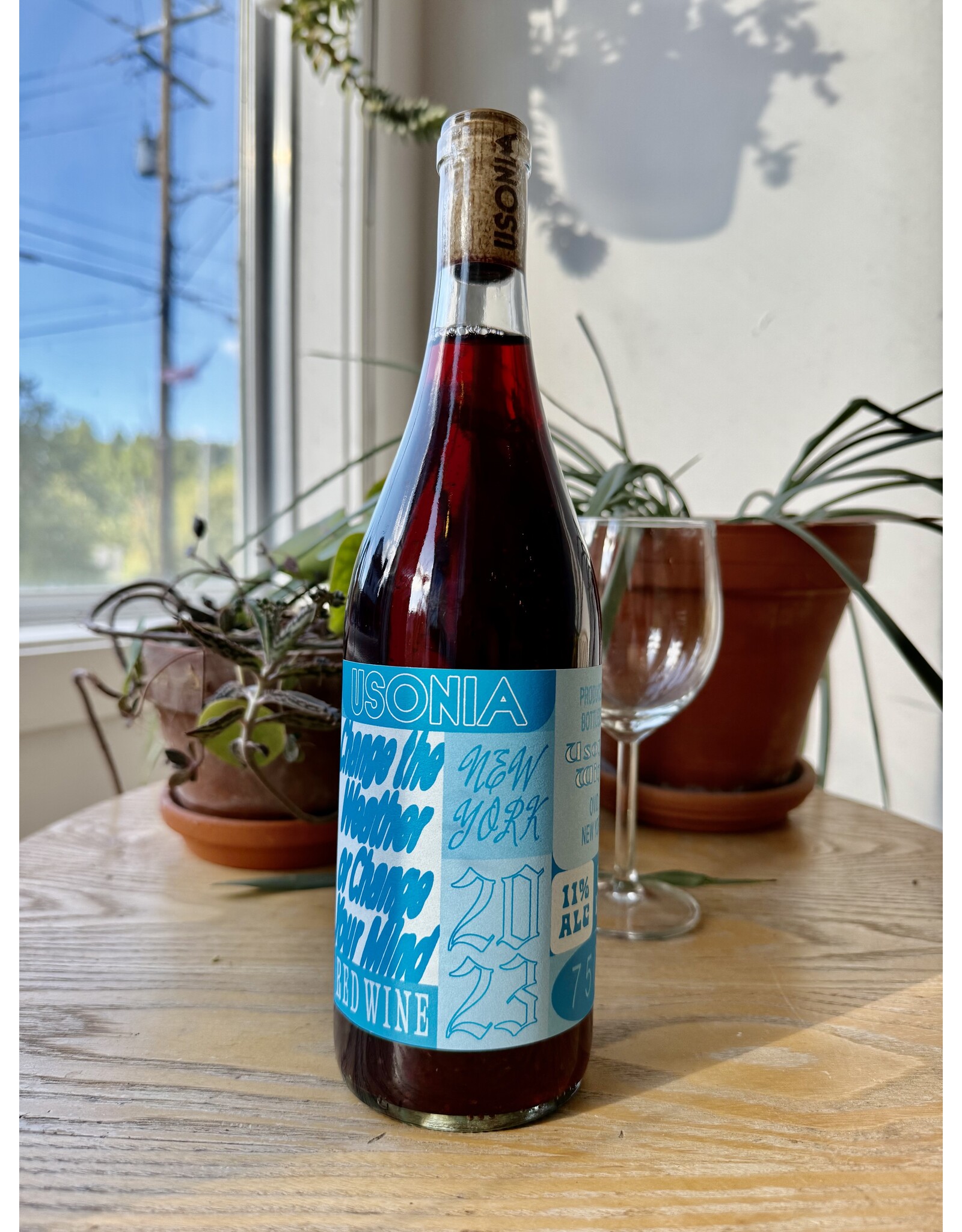 Usonia "Change Your Mind or Change the Weather" Red Blend 2023