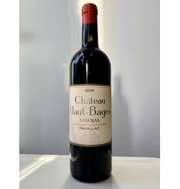 Chateau Haut-Bages Liberal Pauillac Grand Cru 2020