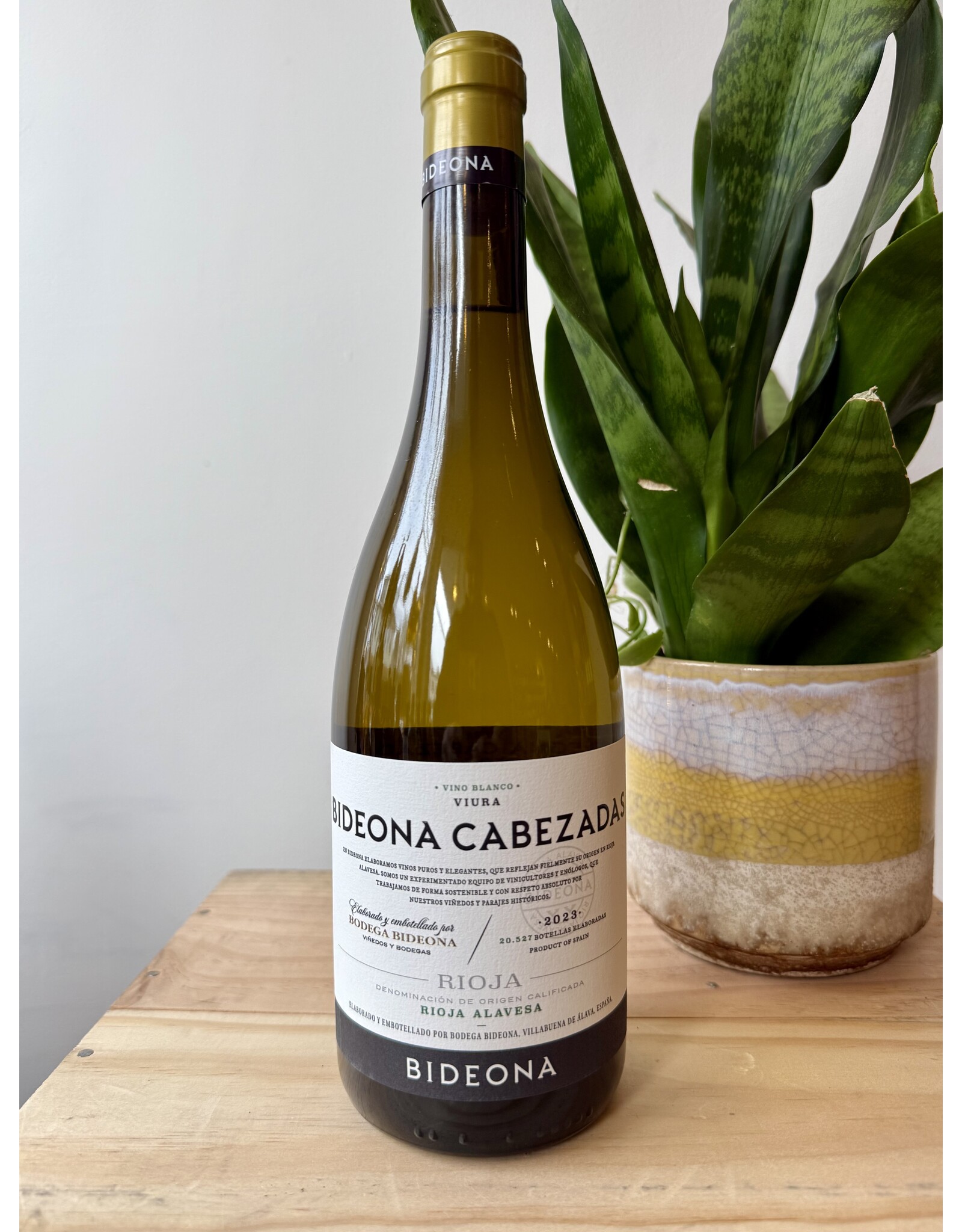 Bideona Cabezadas Rioja Blanco 2023