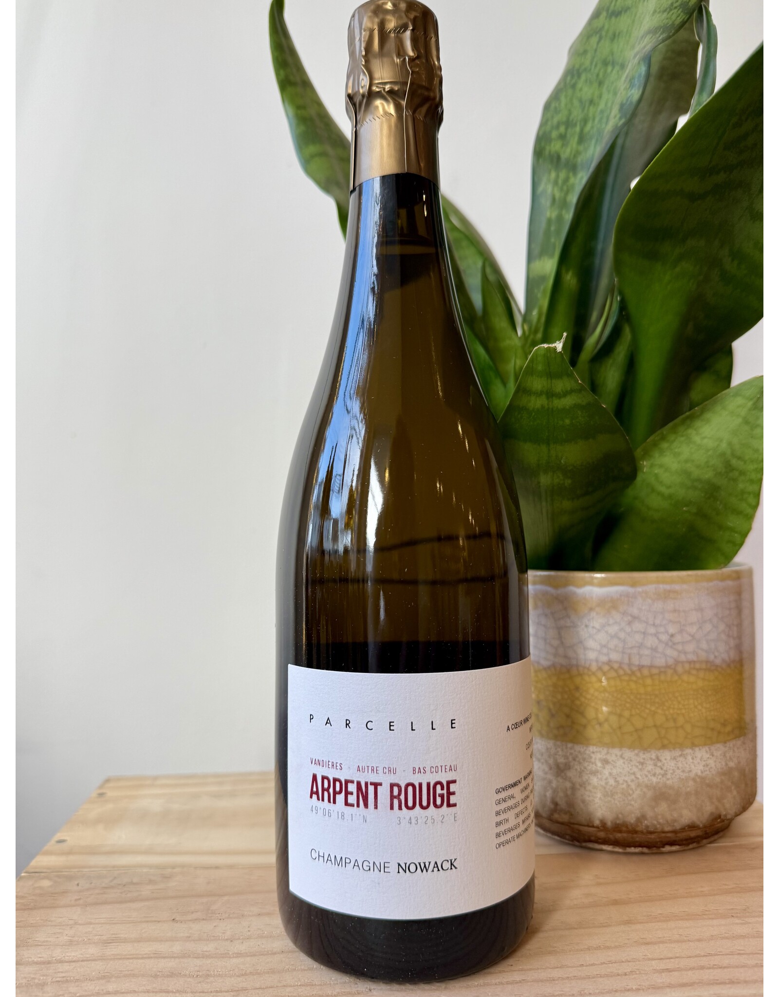 Flavien Nowack "Arpent Rouges" Extra Brut Champagne 2020