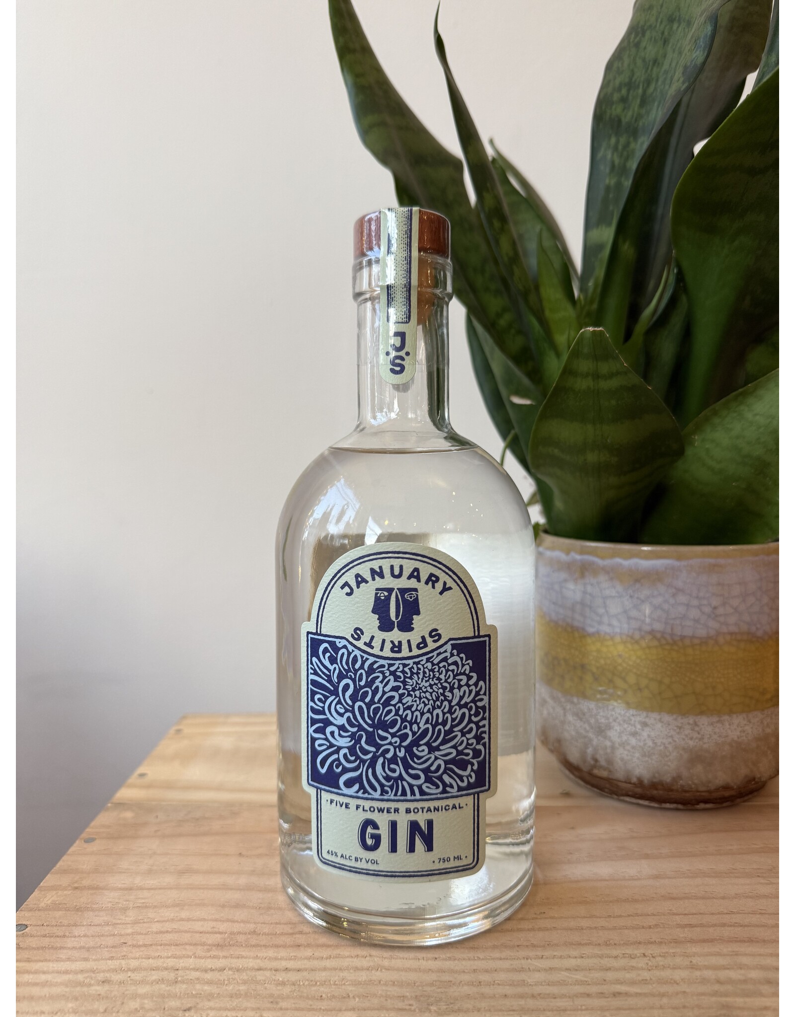 January Spirits Five Flower Botanical Gin
