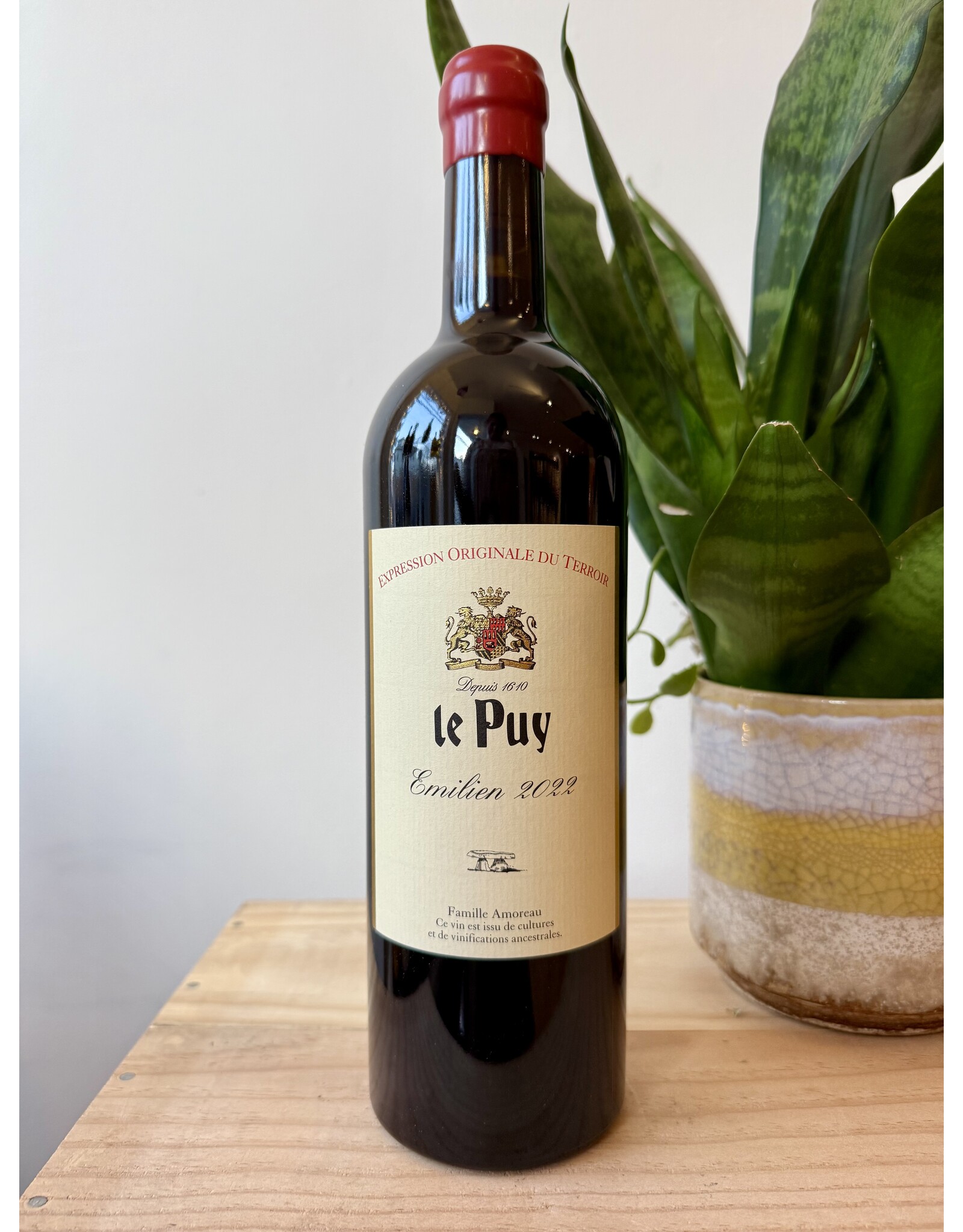Le Puy Emilien Vin de France Rouge 2022