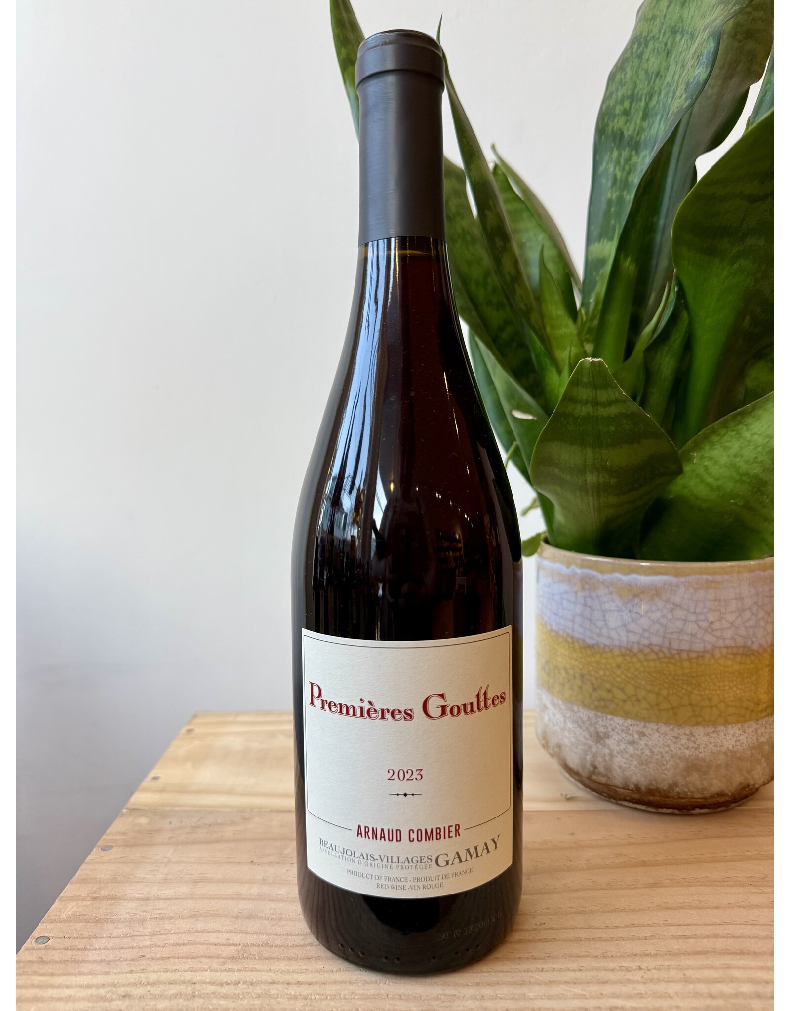 Arnaud Combier Premieres Gouttes Beaujolais Villages 2023