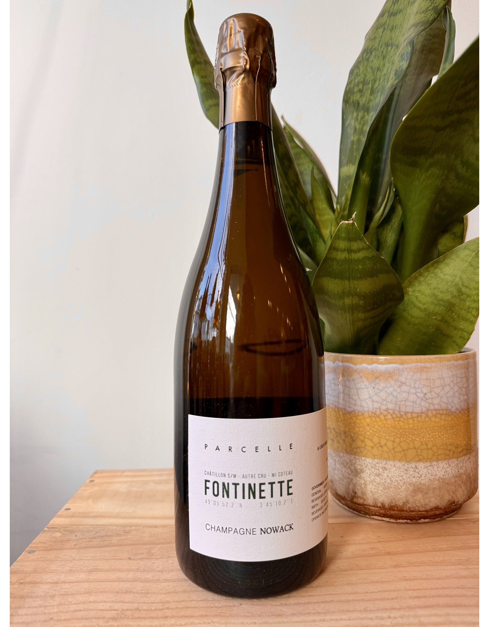 Flavien Nowack Champagne Blanc de Meunier ‘La Fontinette’ Extra Brut 2021