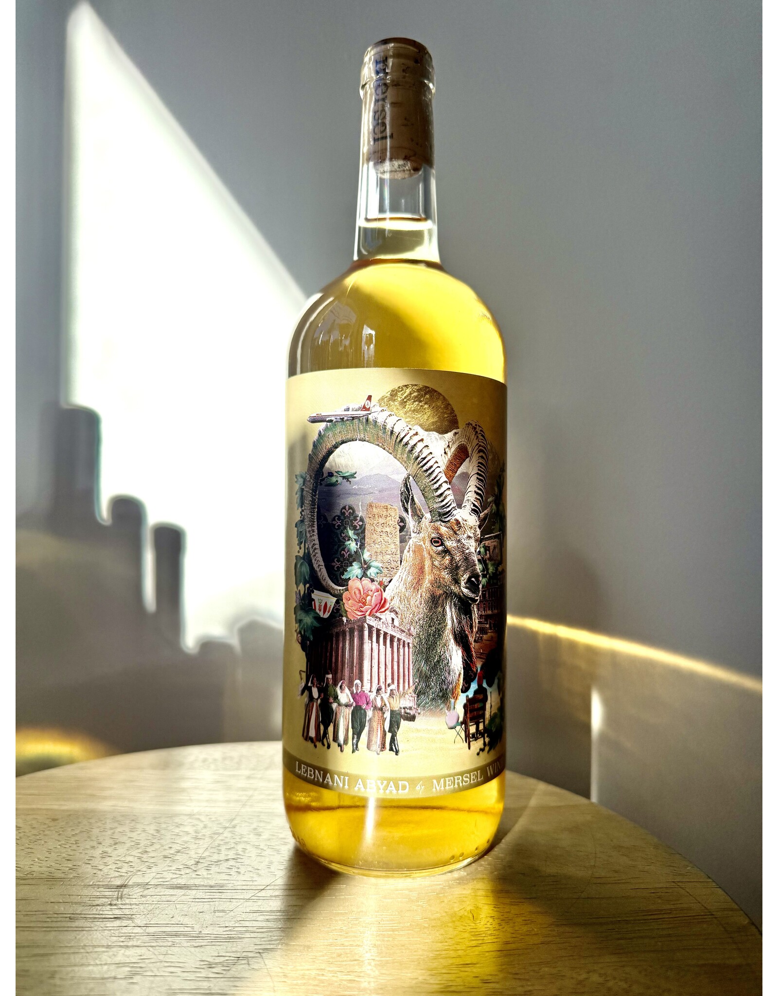 Mersel Wine Lebnani Abyad Skin Contact White Bekaa Valley 2023 1L