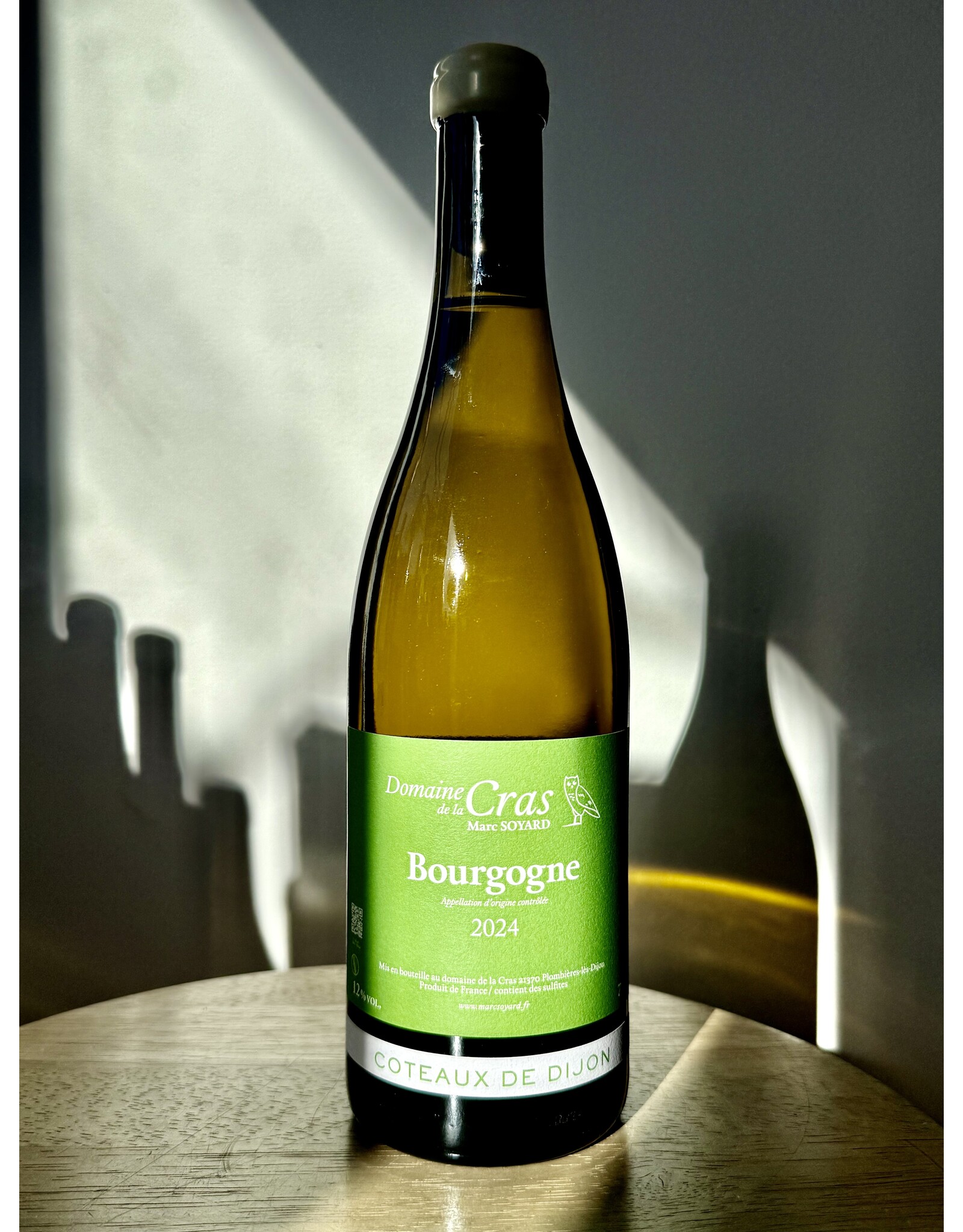 Domaine de la Cras Coteaux de Dijon Bourgogne Blanc 2024