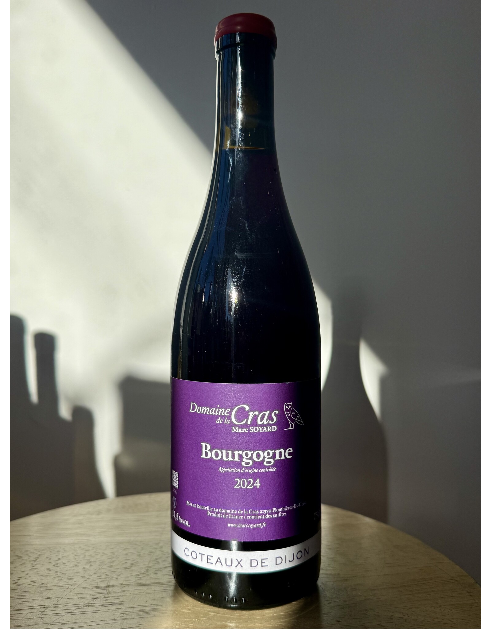 Domaine de la Cras Coteaux de Dijon Bourgogne Rouge 2024