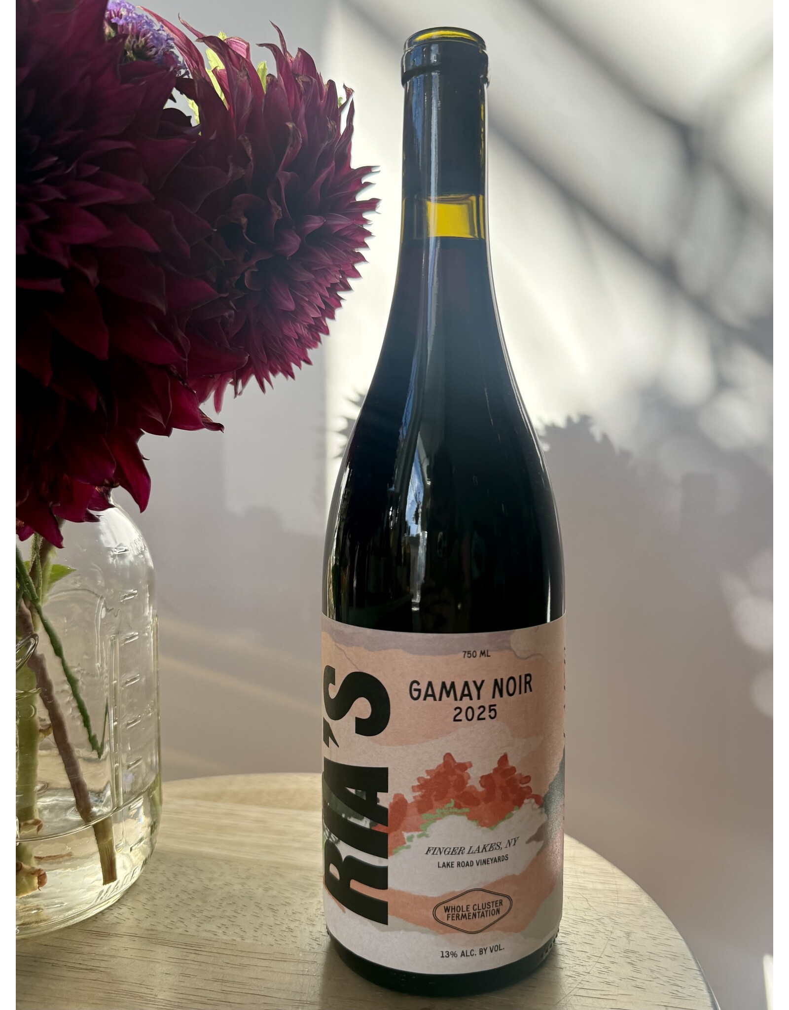 Ria's Wines Gamay Finger Lakes 2025