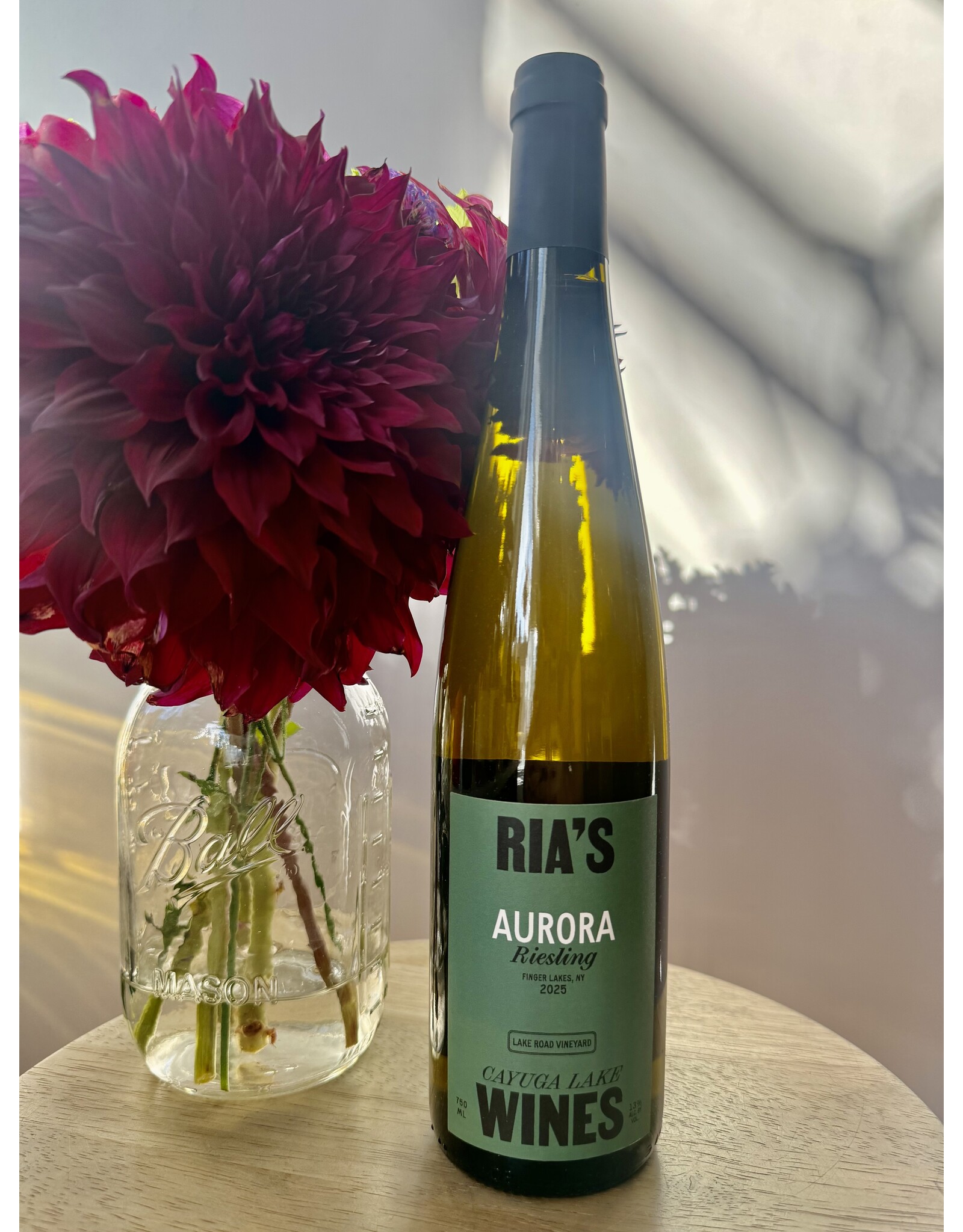 Ria's Wines "Aurora" Finger Lakes Riesling 2025
