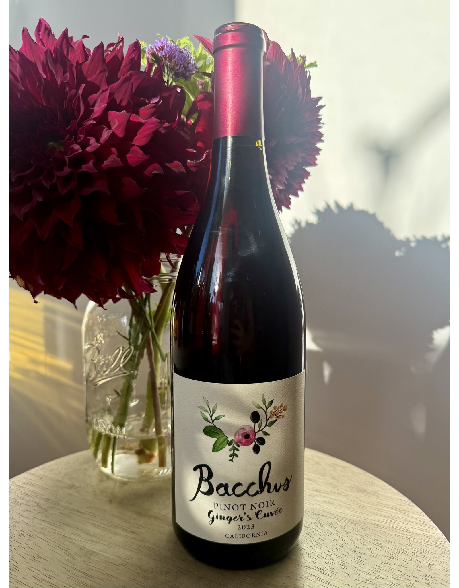 Bacchus Pinot Noir “Ginger’s Cuvee” 2023