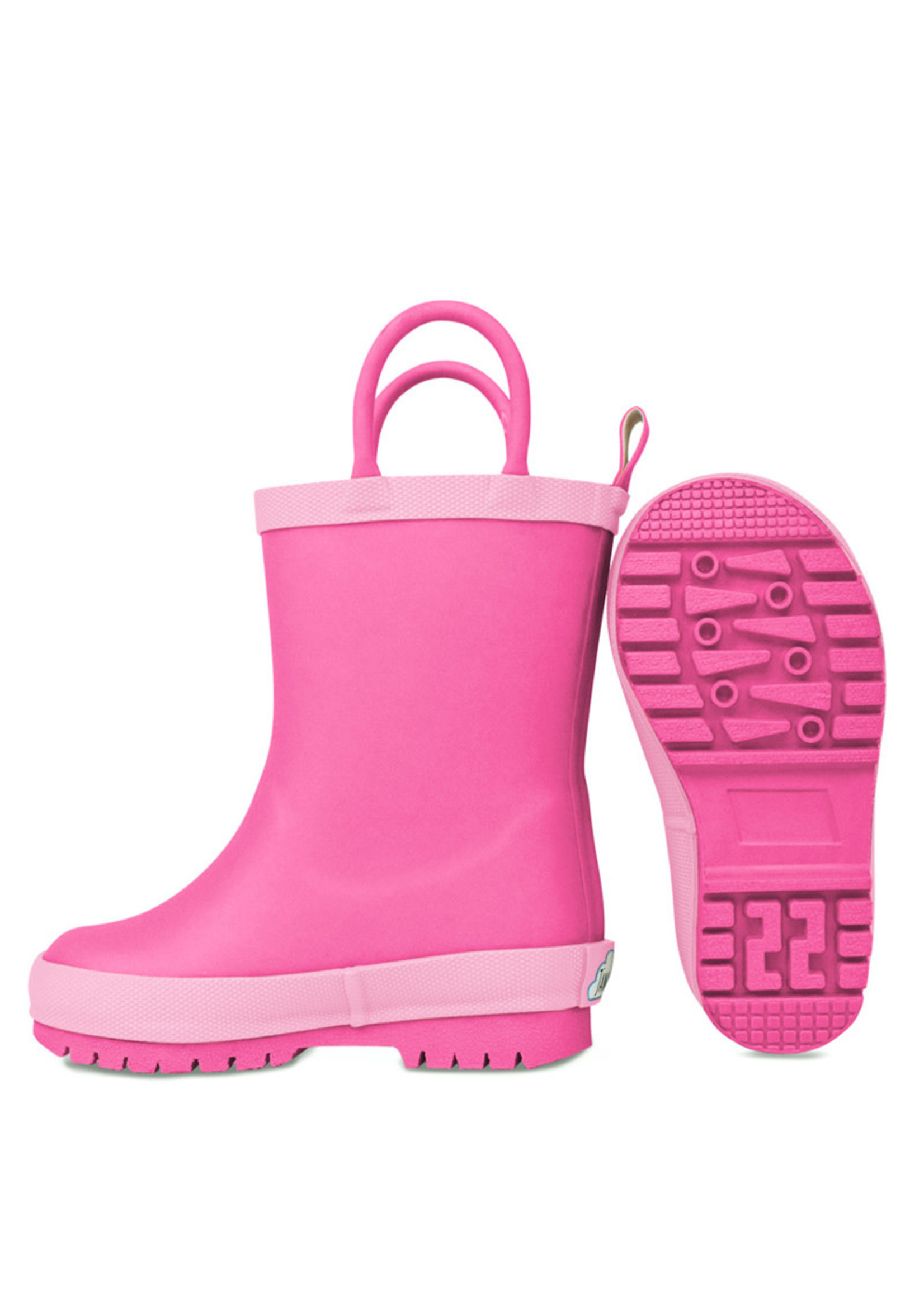 Jan & Jul Jan & Jul Puddle-Dry Rain Boot- Watermelon Pink